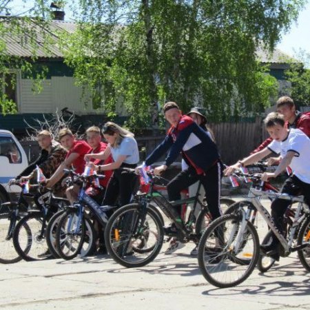 Велопробег ко дню России