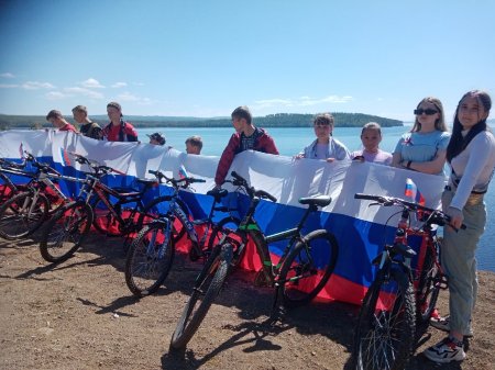 Велопробег ко дню России