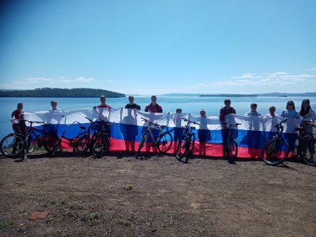 Велопробег ко дню России