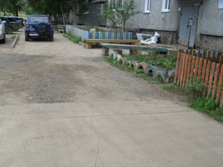 Благоустройство дворовой территории ул. Строительная д. 12