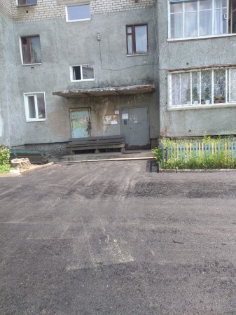 Благоустройство дворовой территории ул. Строительная д. 12
