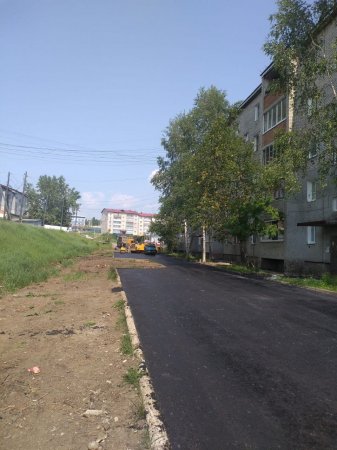 Благоустройство дворовой территории ул. Строительная д. 12